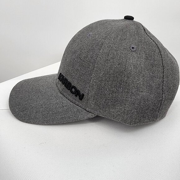 KARBON Pro Style Snap Back Ball Cap KR312 Hat Gray NWT - Picture 3 of 9